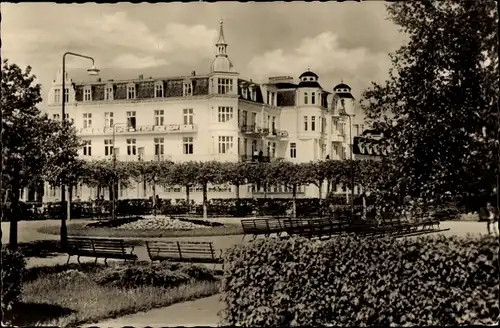 Ak Ostseebad Zinnowitz auf Usedom, FDGB-Erholungsheim Glückauf