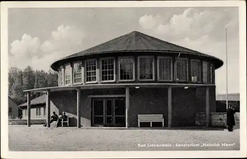 Ak Bad Liebenstein im Thüringer Wald, Sanatorium Heinrich Mann