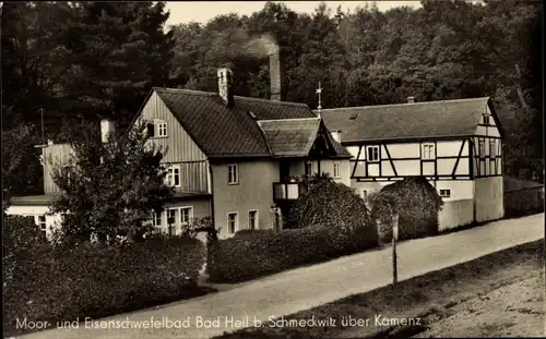 Ak Bad Heil Schmeckwitz Räckelwitz in Sachsen, Moor- und Eisenschwefelbad