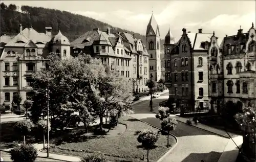 Ak Sonneberg in Thüringen, Juttaplatz