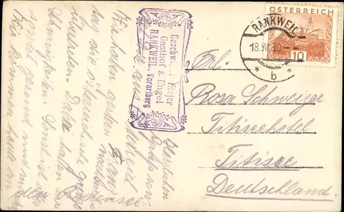 Ak Rankweil in Vorarlberg, Panorama