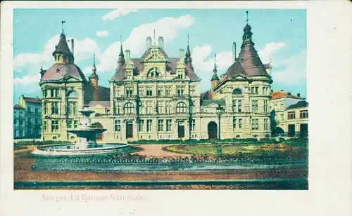 Ak Antwerpen Antwerpen Flandern