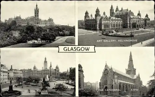 Ak Glasgow Schottland
