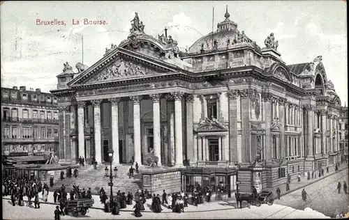 Ak Brüssel Brüssel