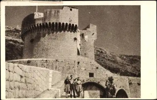 Ak Ragusa Dubrovnik Kroatien, Turm