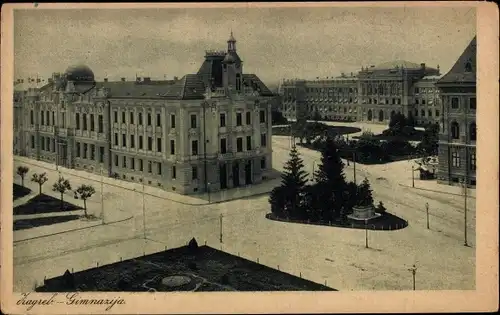 Ak Zagreb Kroatien, Gymnasium