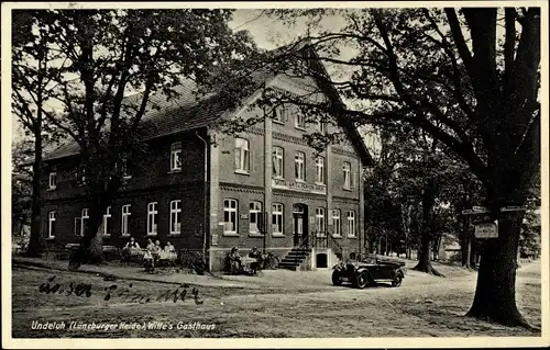 Ak Undeloh Lüneburger Heide, Witte's Gasthaus, Bes. H. Heitmann