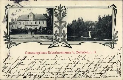 Ak Erbprinzentannne Clausthal Zellerfeld im Oberharz, Genesungshaus