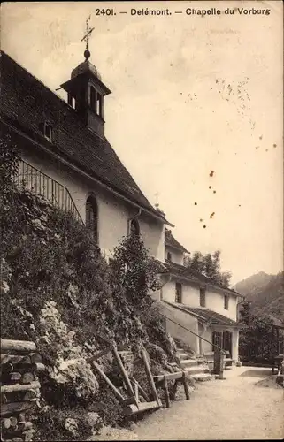 Ak Delsberg Delémont Kanton Jura, Kapelle Vorburg