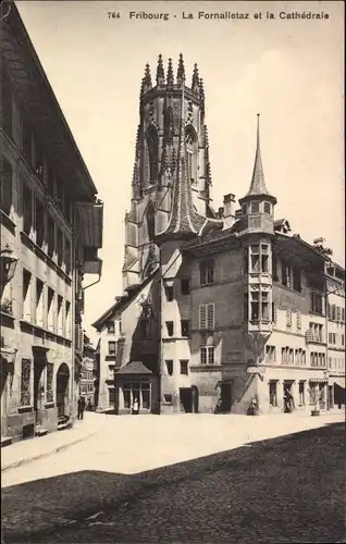 Ak Freiburg Freiburg Stadt Schweiz