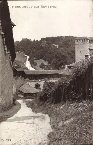 Ak Freiburg Freiburg Stadt Schweiz