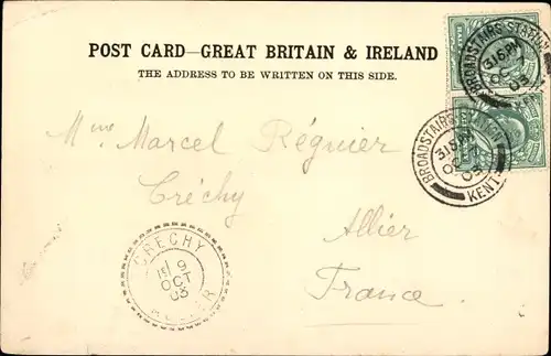 Ak Broadstairs Kent England