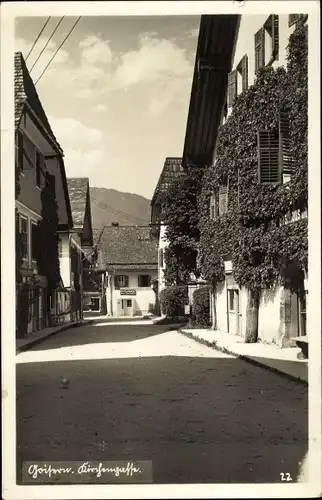 Ak Bad Goisern am Hallstättersee Oberösterreich, Kirchengasse