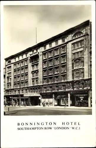 Ak Southampton Hampshire England, Bonnington Hotel