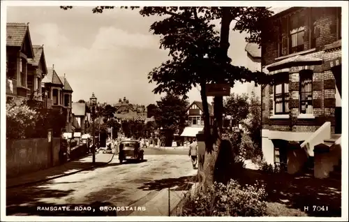 Ak Broadstairs Kent England, Ramsgate Road