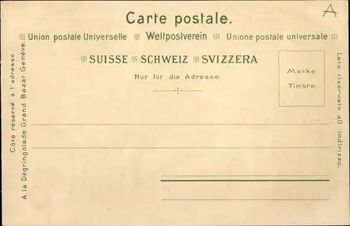 Ak Kanton Schaffhausen, Frau in Tracht, Wappen, Schloss