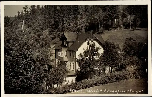 Ak Bärenfels Altenberg im Erzgebirge, Haus Marie