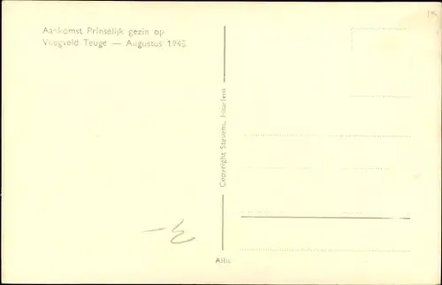 Ak Adel Niederlande, Königin Juliana, Prinz Bernhard