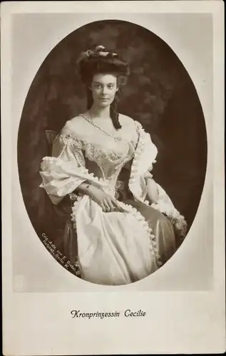 Ak Kronprinzessin Cecilie von Preußen