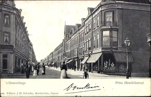 Ak 's Gravenhage Den Haag Südholland, Prins Hendrikstraat