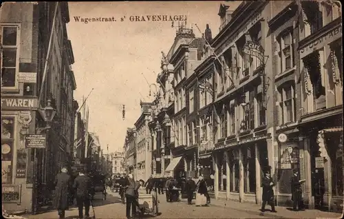 Ak 's Gravenhage Den Haag Südholland, Wagenstraat