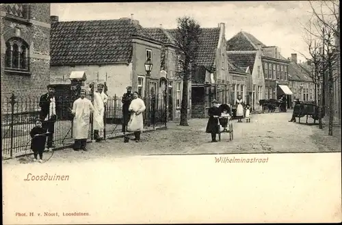Ak Loosduinen Südholland, Wilhelminastraat
