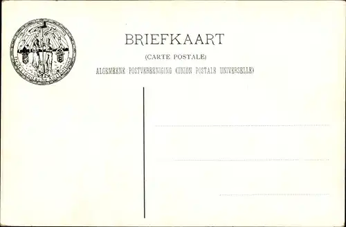 Künstler Ak Godefroy, J., Nederlandsche Korfbalbond 1903, Korfball