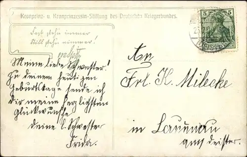 Ak Prinz Wilhelm und Prinz Louis Ferdinand von Preußen