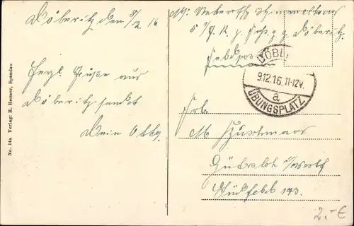 Ak Dallgow Döberitz im Havelland, Kronprinz Wilhelm von Preußen in der Schützenlinie im Anschlag