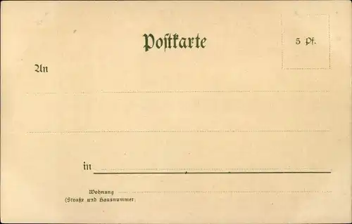 Künstler Ak Koch, Hermann, Unerwarteter Besuch