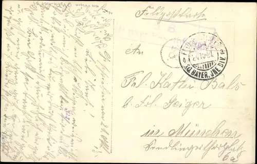 Ak Generalfeldmarschall Paul von Hindenburg, Portrait