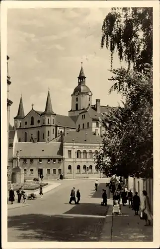 Ak Meerane Sachsen, Ernst Thälmann Platz