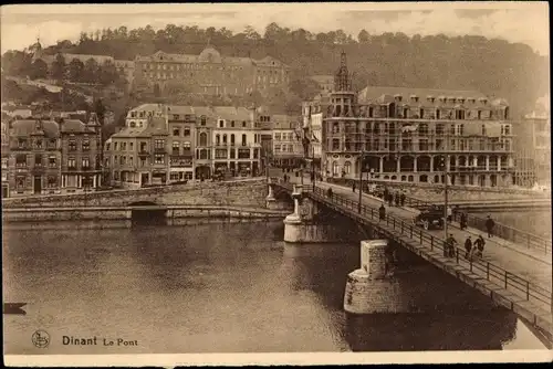 Ak Dinant Wallonien Namur, Le Pont