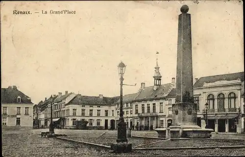 Ak Ronse Ronse Ronse Ostflandern, La Grand&#39;Place