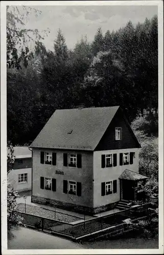 Ak Krippen Bad Schandau Sächsische Schweiz, Landhaus Waldeck, Elbsandsteingebirge