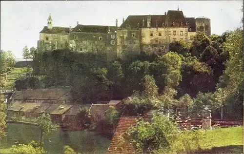 Ak Raabs an der Thaya in Niederösterreich, Burg