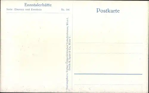 Ak Admont Steiermark, Ennstaler Hütte