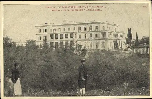 Ak Korfu Griechenland, Villa Impériale Achilléion