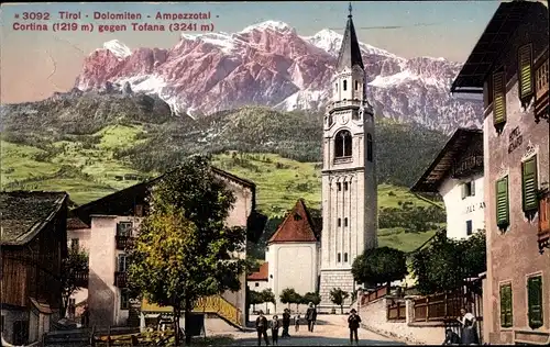 Ak Cortina d'Ampezzo Veneto, Dolomiten, Tofana
