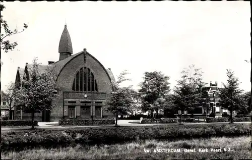 Ak Nieuw Amsterdam Emmen Drenthe Niederlande, Kirche