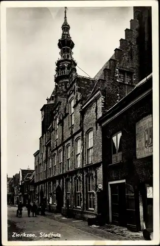 Ak Zierikzee Zeeland, Rathaus