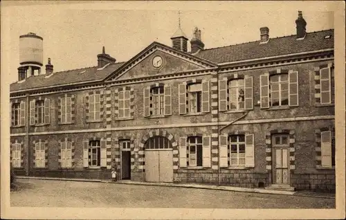 Ak Montreuil sur Mer Pas de Calais, Die Militärschule