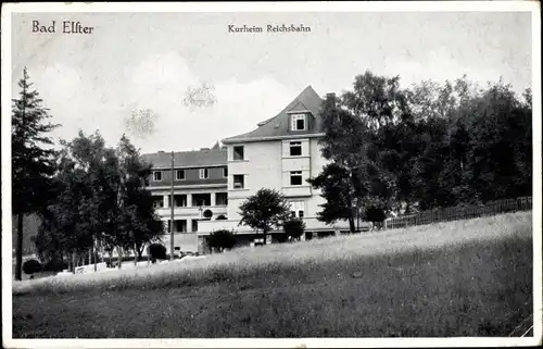 Ak Bad Elster im Vogtland, Kurheim Reichsbahn