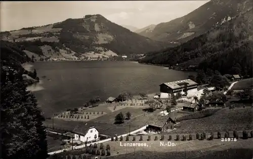 Ak Lunzersee Niederösterreich, Panorama