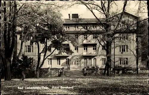 Ak Bad Liebenstein im Wartburgkreis, Haus Bernhard