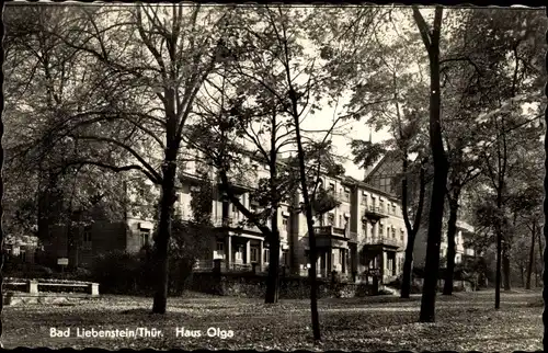 Ak Bad Liebenstein im Wartburgkreis, Haus Olga