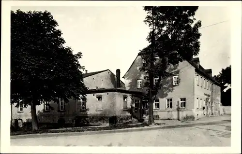 Ak Dittersdorf Amtsberg Erzgebirge, Steinerts Gasthof, Straßenpartie