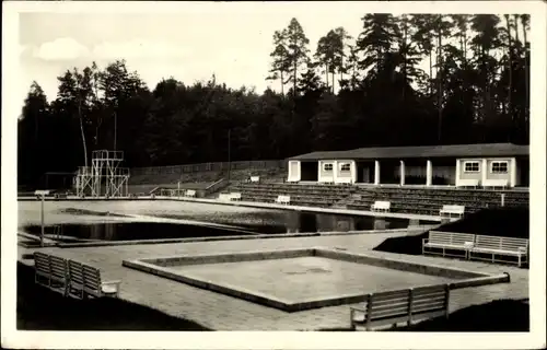 Ak Blankenhain in Thüringen, Waldbad