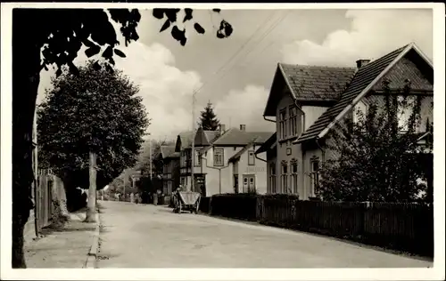 Ak Finsterbergen Friedrichroda Thüringen, Hauptstraße