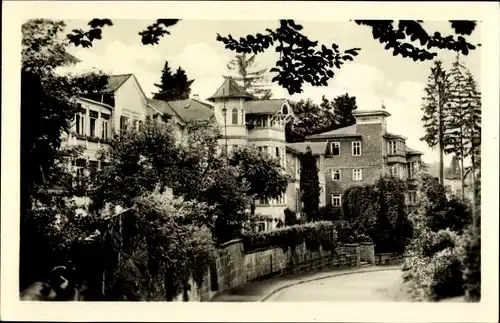 Ak Friedrichroda im Thüringer Wald, Waldstraße